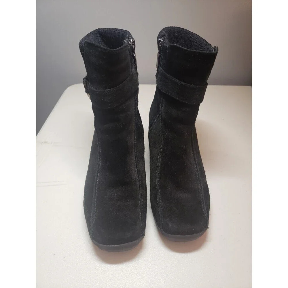 Blondo Suede Wedge Bootie Women's Size 7 - Picture 2 of 7